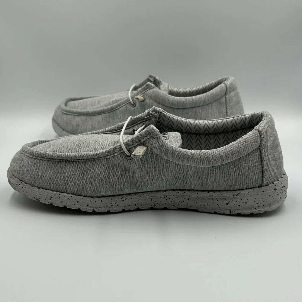Red Head Brand Co. Men's 12 Slip On Light Gray‎ Loafer Shoes SC0716-FC